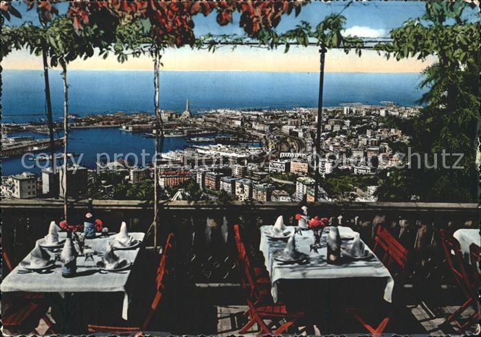 Genova Genua Liguria Panorama dal Righi