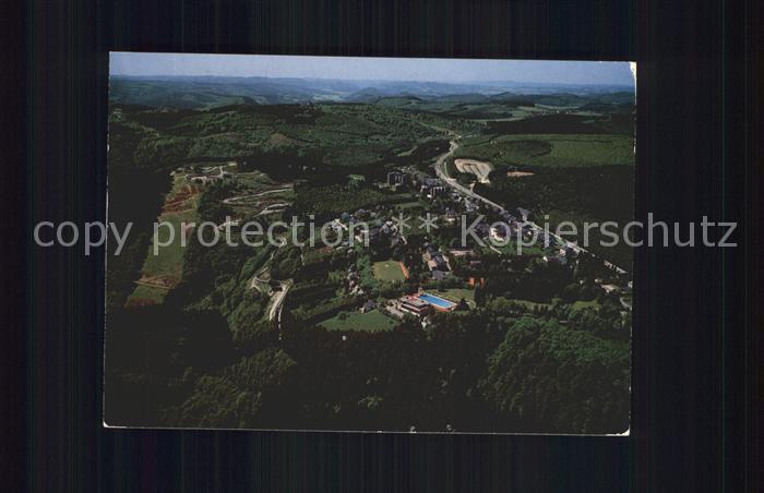 Winterberg Hochsauerland Fliegeraufnahme