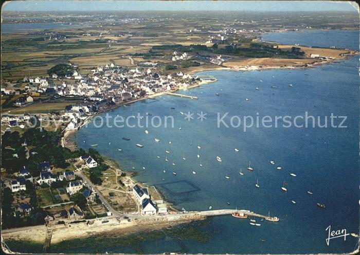 Locmariaquer Vue generale aerienne