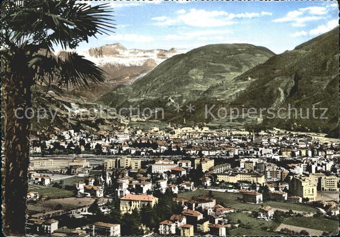 Bolzano Panorama verso il Catinaccio