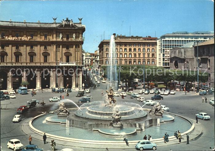 Roma Rom Piazza della Repubblica Fontana delle Najadi