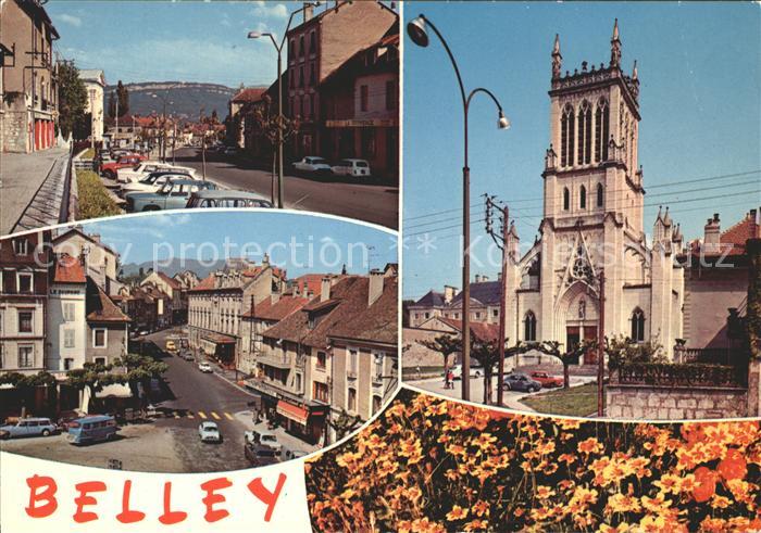 Belley Strassenpartien Kirche