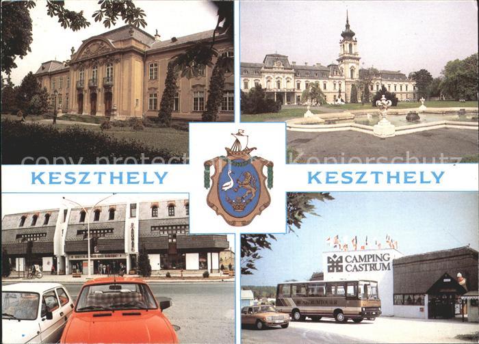Keszthely Schloss Park Strassenpartie Camping Castrum