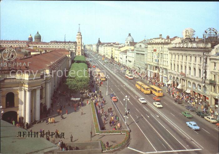 St Petersburg Leningrad Newskij Prospekt