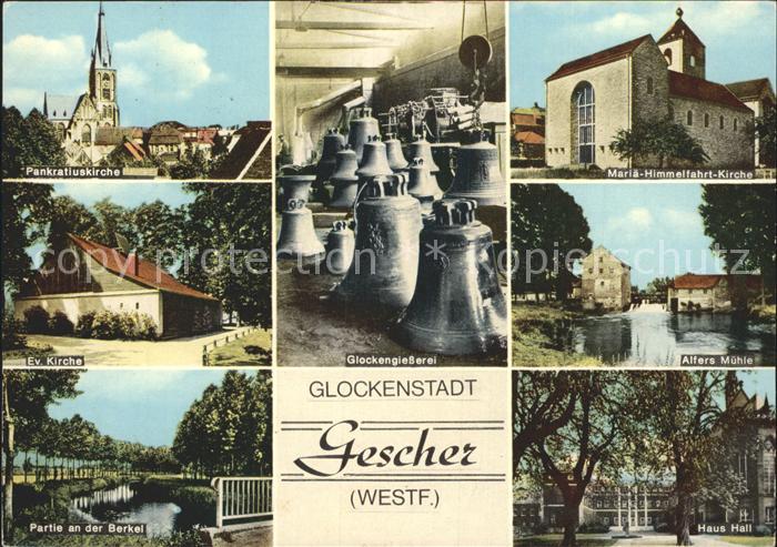 Gescher Pankratiuskirche Mariae Himmelfahrt Kirche Ev Kirche Glockengiesserei Al