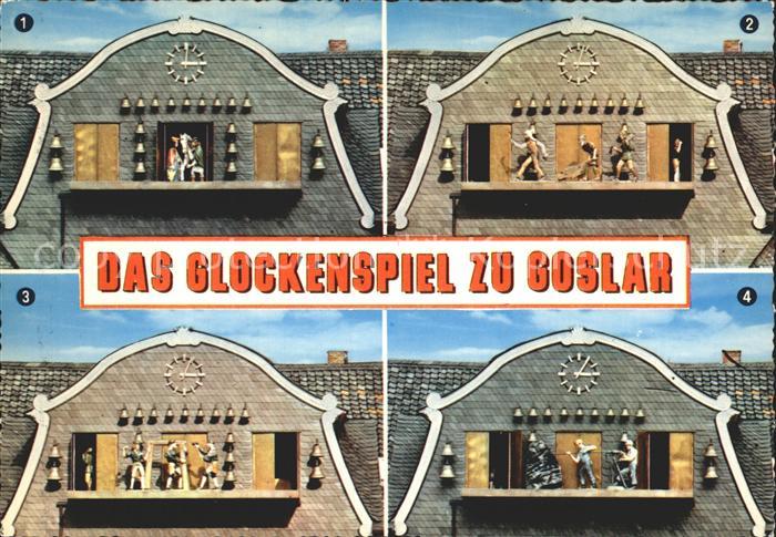 GOSLAR Harz Niedersachsen Das Glockenspiel Details