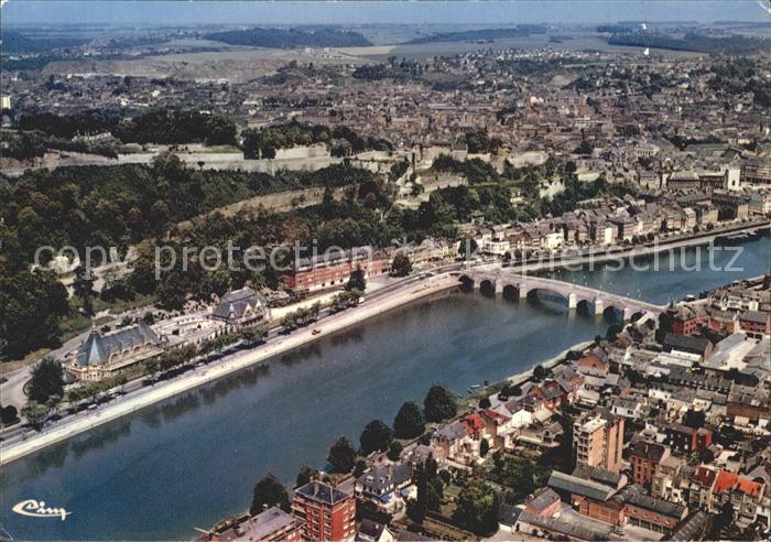 Namur Wallonie Vue generale aerienne