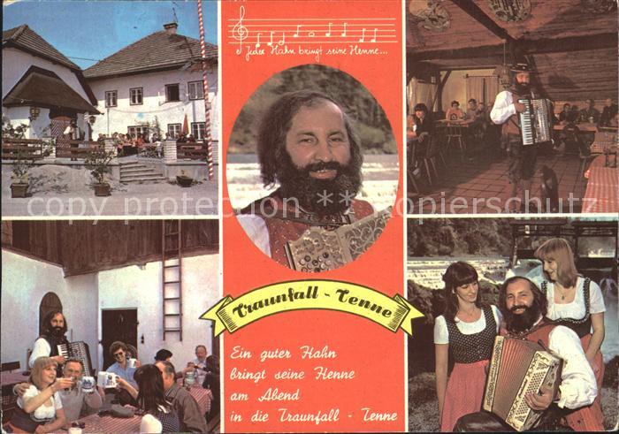 Desselbrunn Traunfalltenne Gastraum Musiker