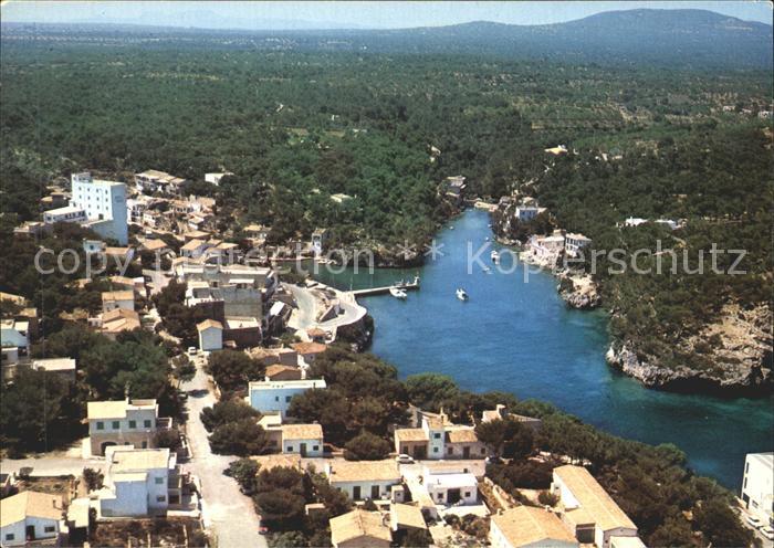 Santanyi Islas Baleares Cala Figuera desde el aire