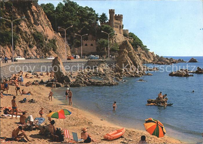 Lloret de Mar La playa Castello