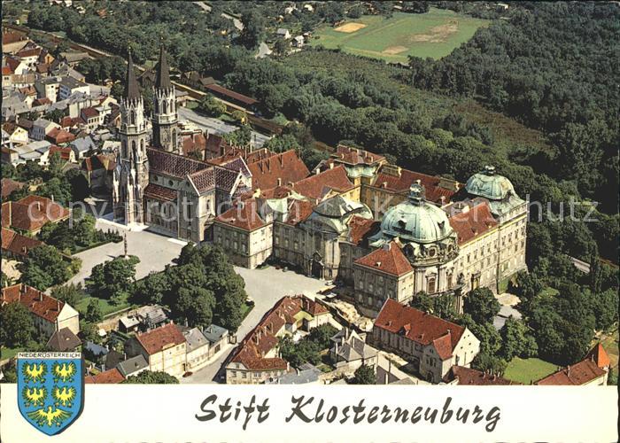 Klosterneuburg Stift Klosterneuburg Fliegeraufnahme