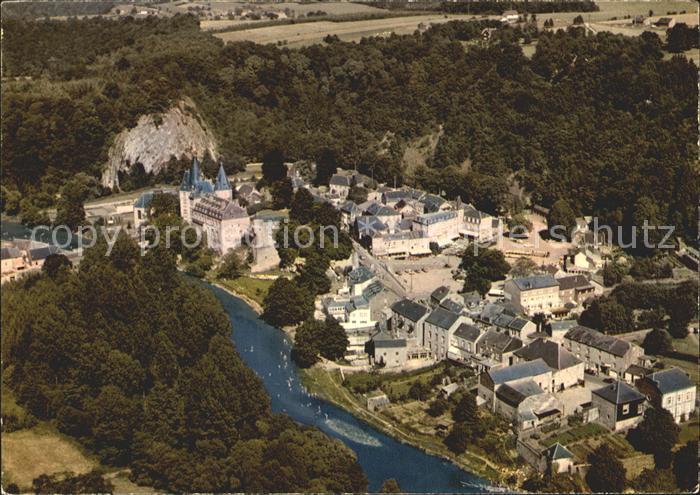 Durbuy La Plus Petite Ville du Monde Vue aerienne