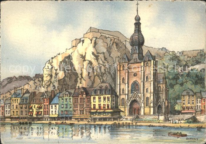 Dinant Wallonie Eglise et la Citadelle