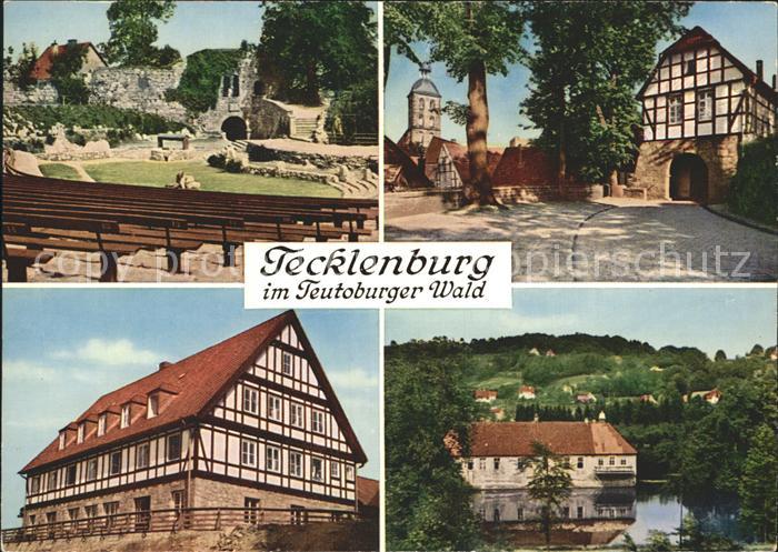 Tecklenburg Steinfurt NRW Freilichtbuehne Leggetor Jugendherberge Wasserburg Hau