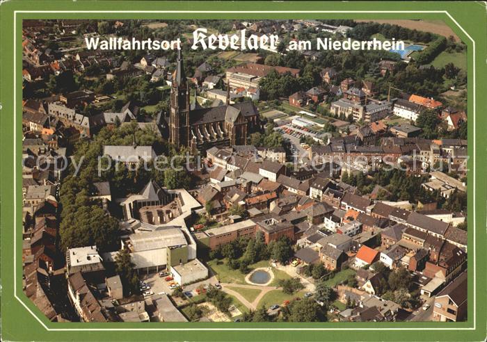 Kevelaer Dom Fliegeraufnahme