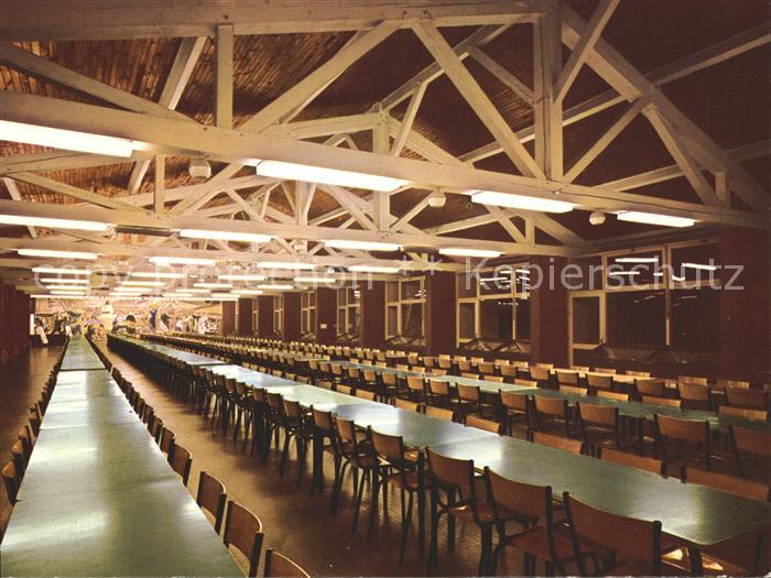 Lourdes Hautes Pyrenees Cite Saint Pierre La salla a manger des