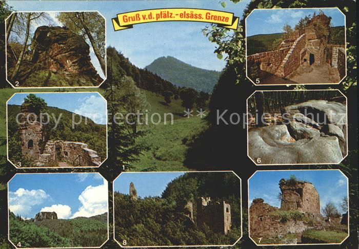 Schoenau Pfalz Wegelnburg Froensburg Blumenstein Hohenburg Loewenstein Fleckenst