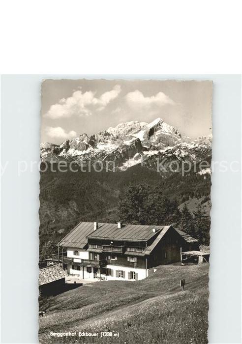 GARMISCH-PARTENKIRCHEN Bayern Berggasthof Eckbauer