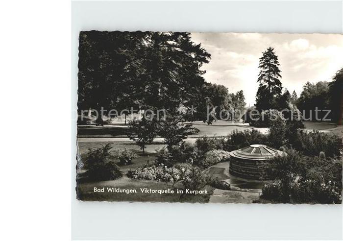 Bad Wildungen Viktorquelle Kurpark