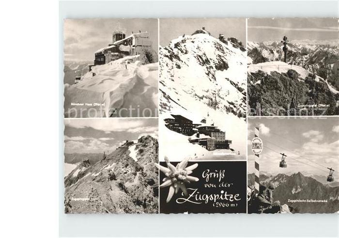 Zugspitze Muenchner Haus Luftseilbahn