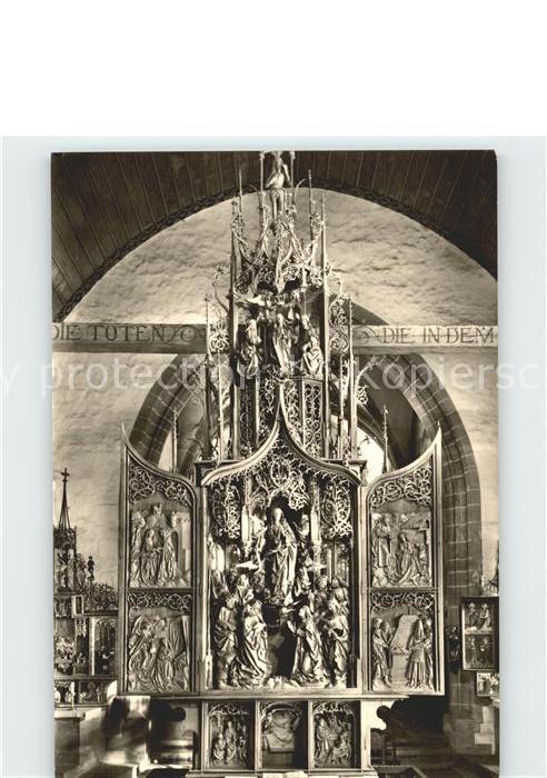 Creglingen Marienaltar Herrgottskirche