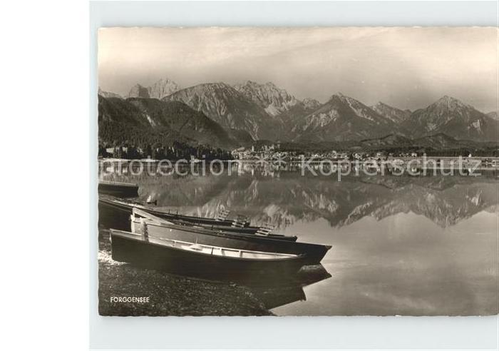 Forggensee Schwangau Fuessen Koellespitze Schlicke