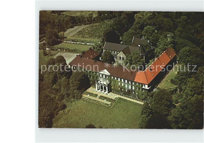 Cappenberg Fliegeraufnahme Stiftskirche St. Johannes