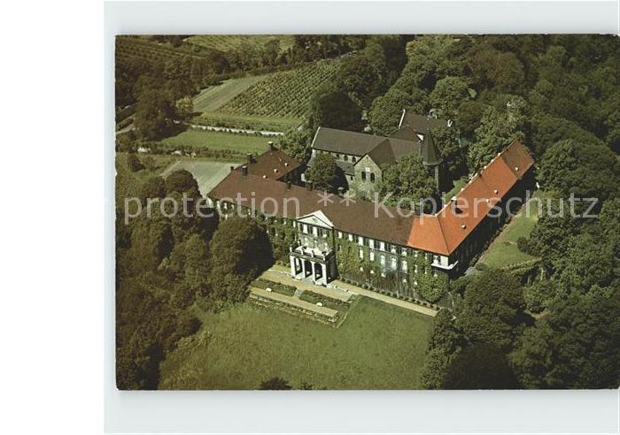 Cappenberg Stiftskirche St. Johannes Fliegeraufnahme