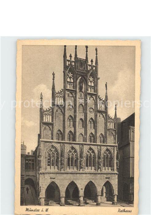 Muenster Westfalen Rathaus