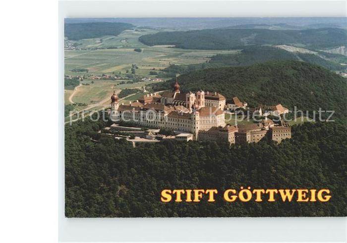 Furth Goettweig Fliegeraufnahme Benediktinerstift