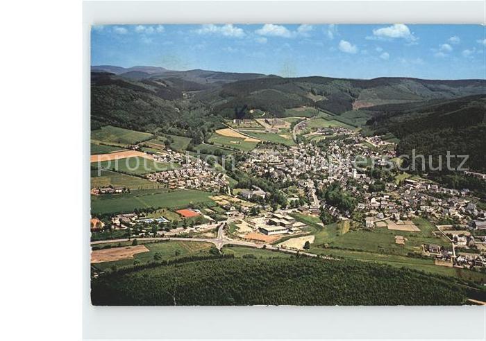 Fredeburg Schmallenberg Sauerland Fliegeraufnahme