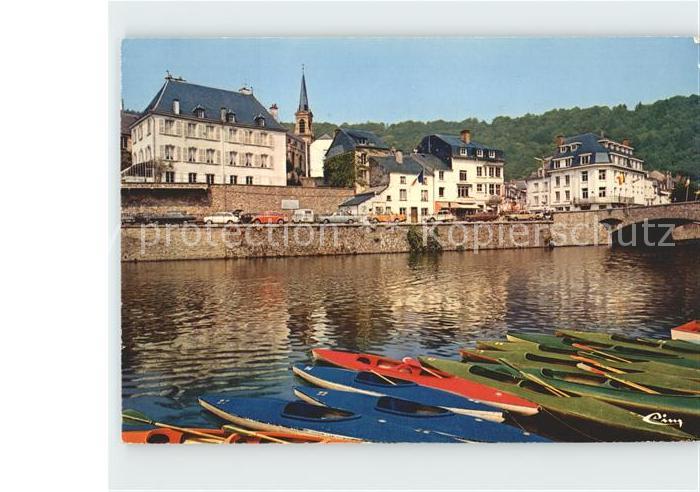 Bouillon Wallonne Boot Bruecke