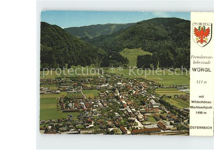 Woergl Angerberg Wildschoenau Markbachjoch Fliegeraufnahme