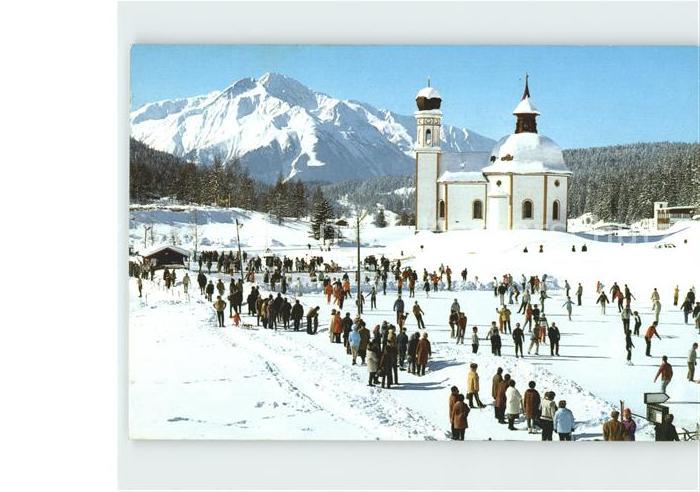 Seefeld Tirol Eislaufplatz Seekirchl Hocheder