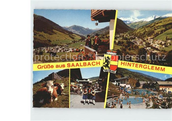 Saalbach-Hinterglemm Zwoelferkogel Talschluss Schwimmbad
