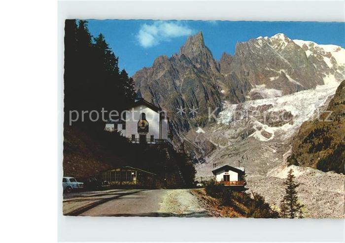 Courmayeur Sanktuarium Guerison Branva-Gletscher