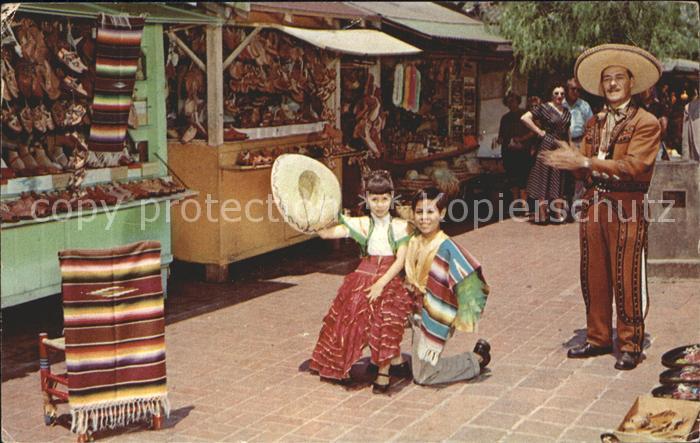 Los Angeles California Colorful Olvera Street