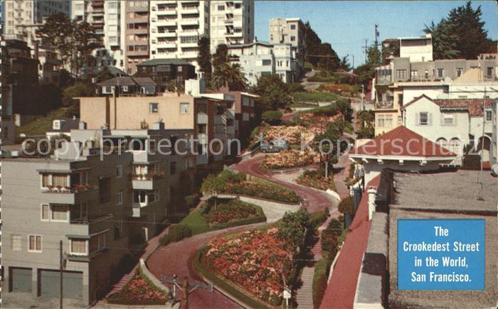San Francisco California Lombard Street