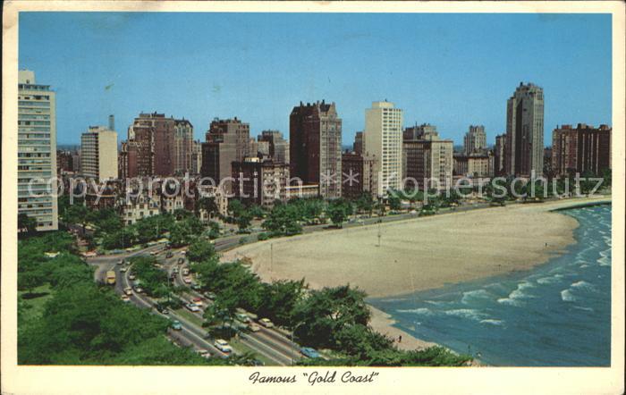 Chicago Illinois Fomous Gold Coast