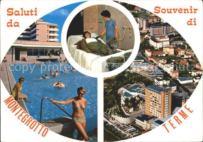 Montegrotto Terme Fliegeraufnahme Piscina Termale