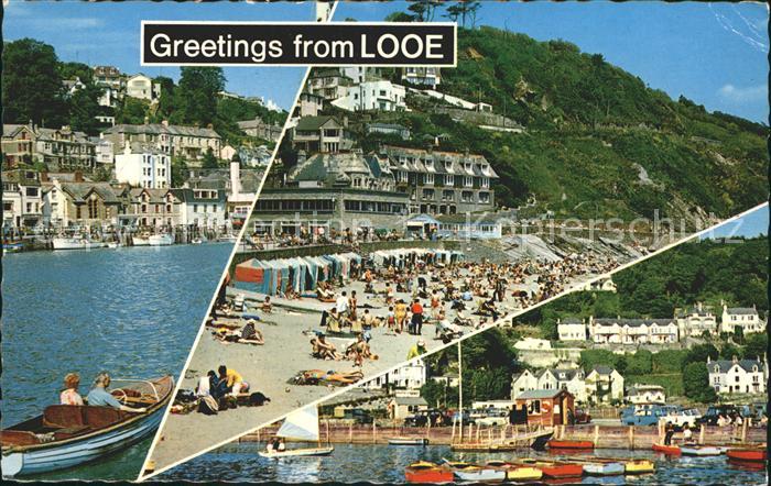 Looe Hafen Strand