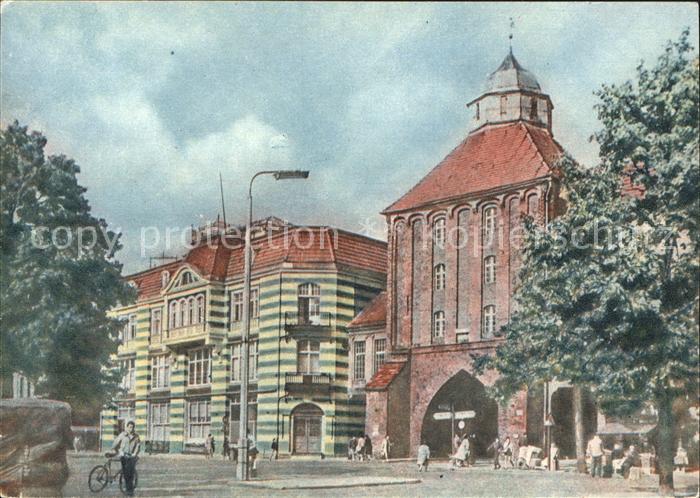 Slupsk Town medieval New Gate