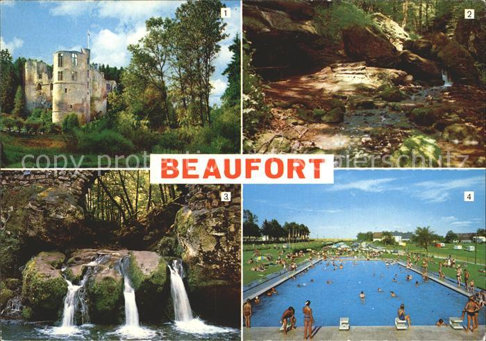 Beaufort Befort Luxembourg Chateau Hallerbach Schiessentuemple