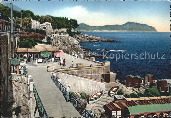Nervi Promenade Bucht