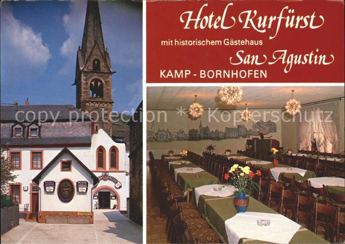 Kamp-Bornhofen Hotel Kurfuerst Gaestehaus San Augustin