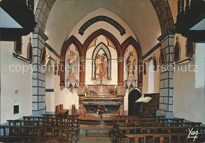 Gavarnie Hautes-Pyrenees Interieur Eglise