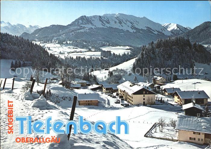 Tiefenbach Obermaiselstein Skigebiet