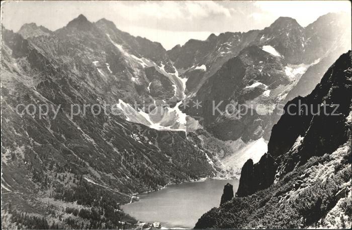 Tatry Zachodnie Kotlina Morskiego Oka