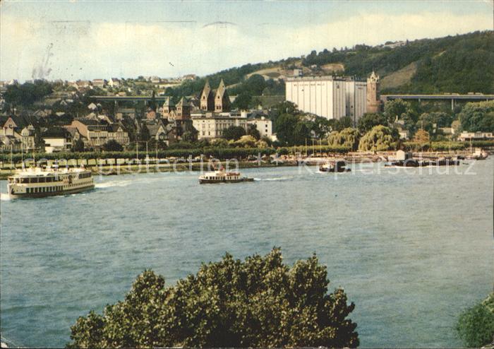 Andernach Rhein Rheinland-Pfalz Faehre