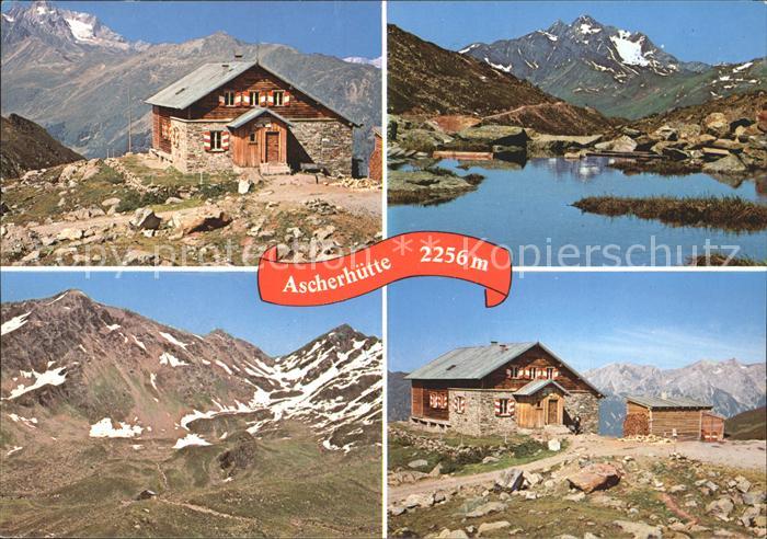 Ascherhuette Hohe Riffler Parseiergruppe Parseier Paznautal